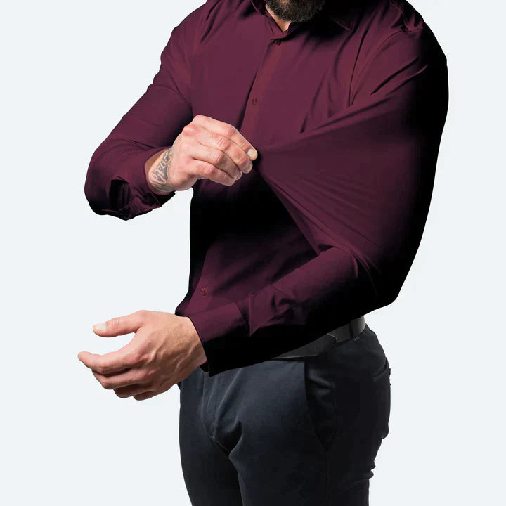 Ralph - Anti-Falten-Langarmshirts für Männer