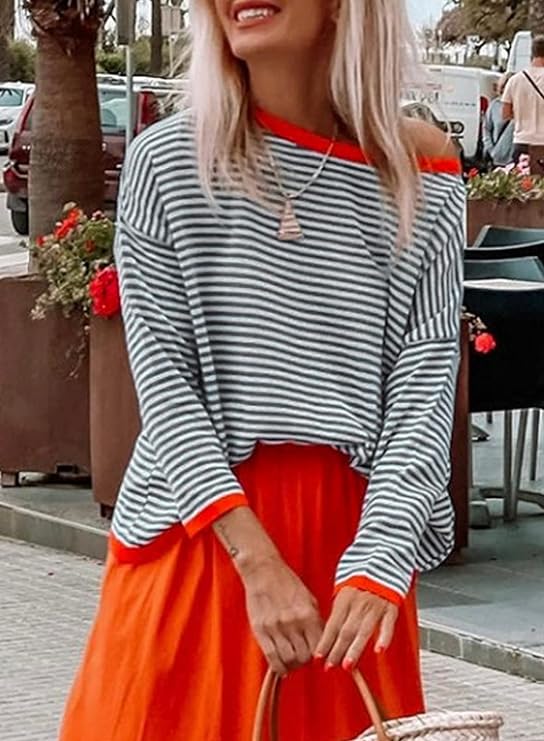 Charlotte – Gestreifter Pullover