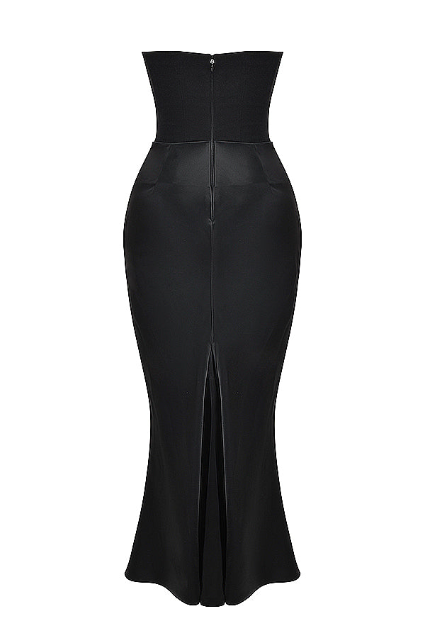 Theresa | Elegantes trägerloses Korsettkleid