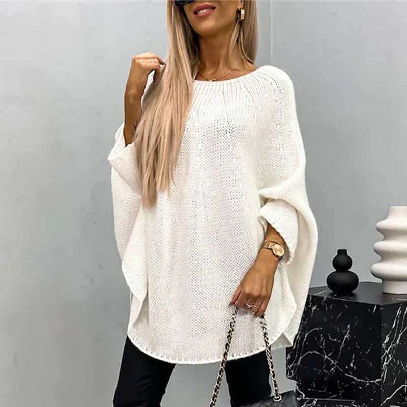 Katrisha – Eleganter Lockerer Strickpullover