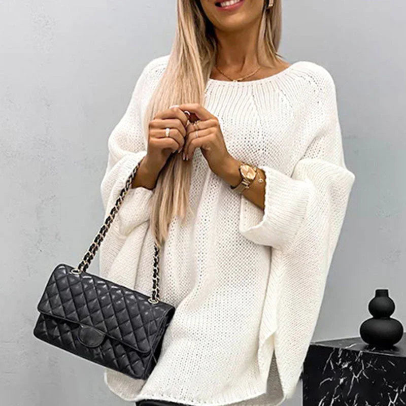Katrisha – Eleganter Lockerer Strickpullover