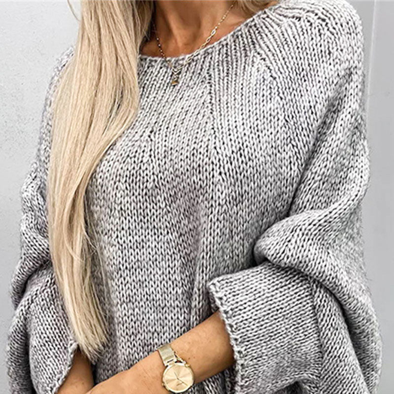 Katrisha – Eleganter Lockerer Strickpullover