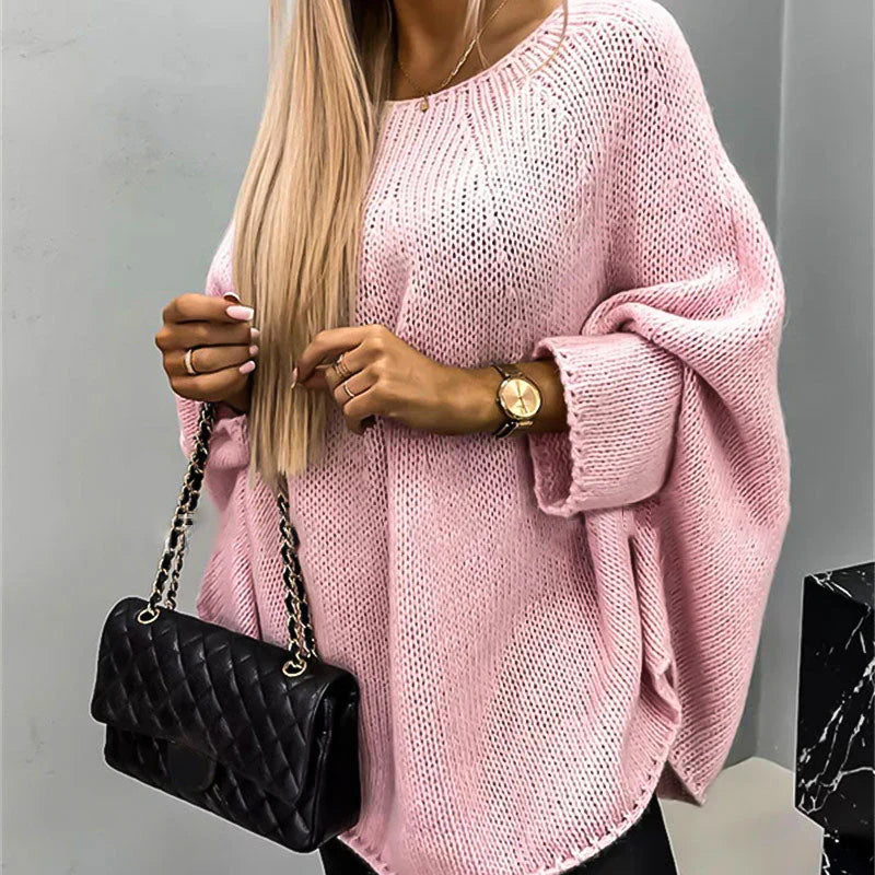 Katrisha – Eleganter Lockerer Strickpullover