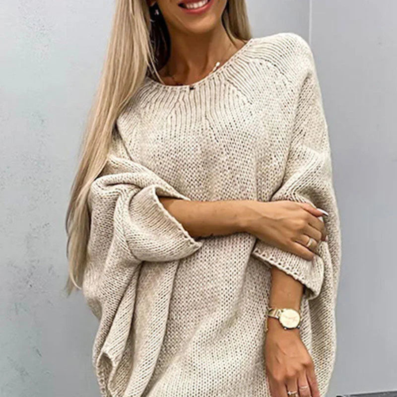 Katrisha – Eleganter Lockerer Strickpullover