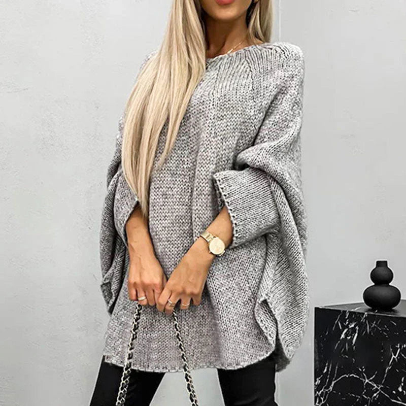 Katrisha – Eleganter Lockerer Strickpullover