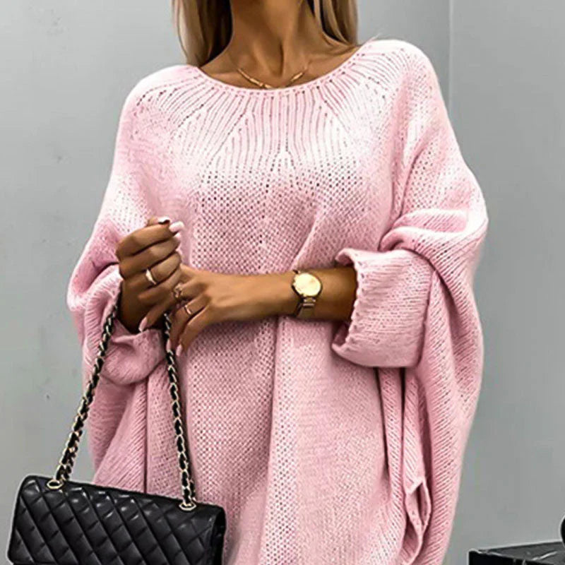 Katrisha – Eleganter Lockerer Strickpullover