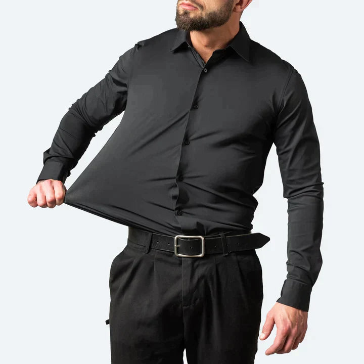 Ralph - Anti-Falten-Langarmshirts für Männer