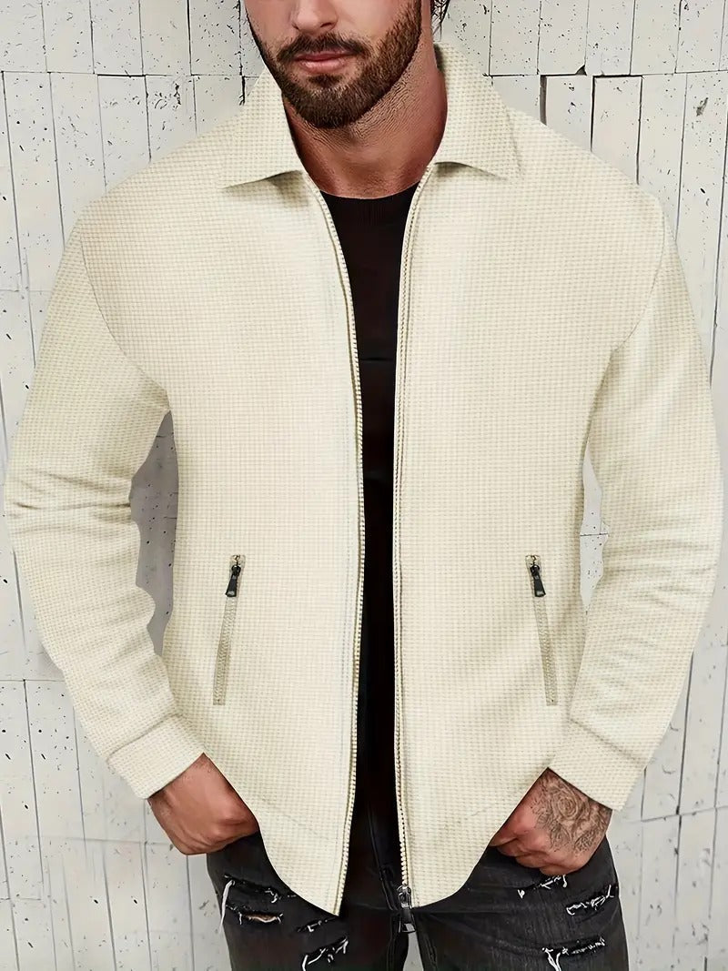 Yve - Vintage-Jacke mit Reißverschluss für Herren