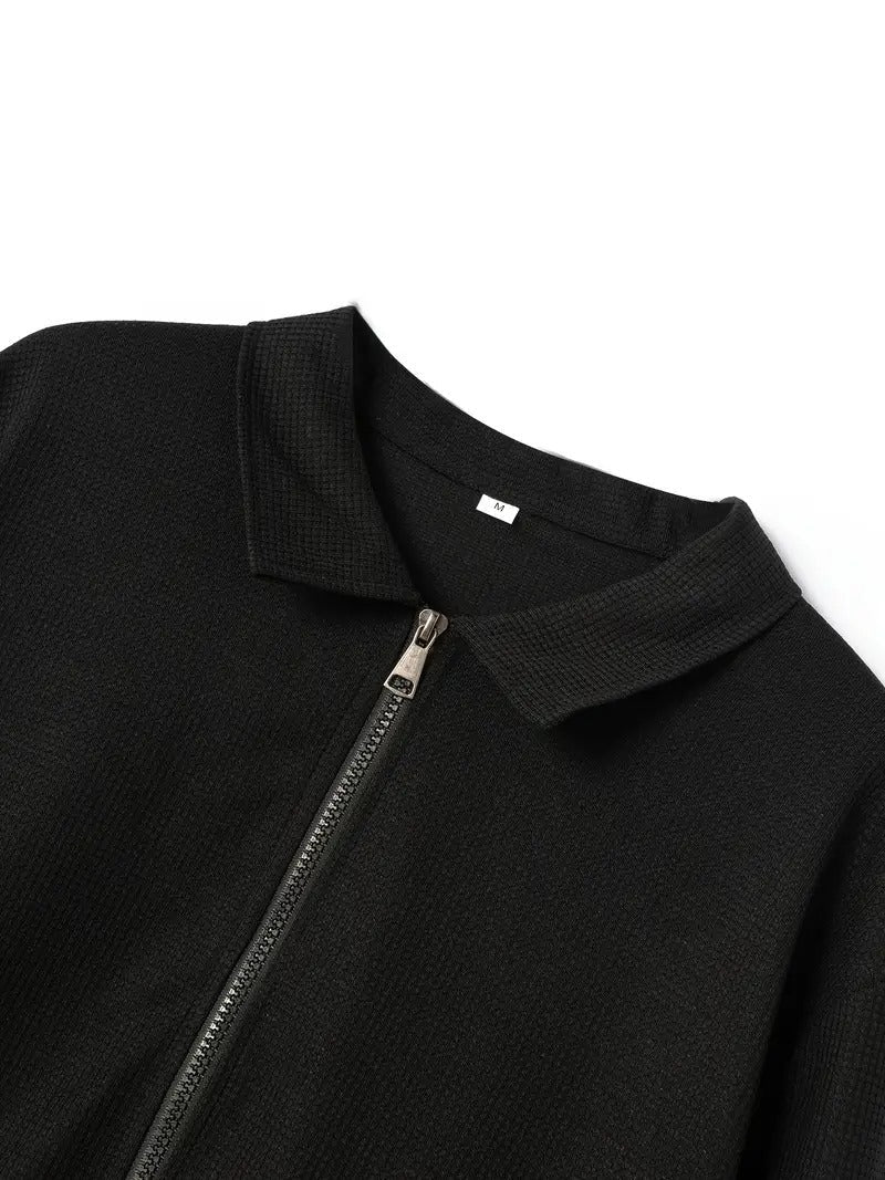 Yve - Vintage-Jacke mit Reißverschluss für Herren