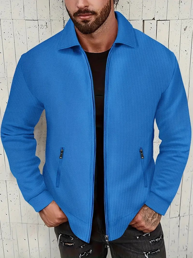 Yve - Vintage-Jacke mit Reißverschluss für Herren