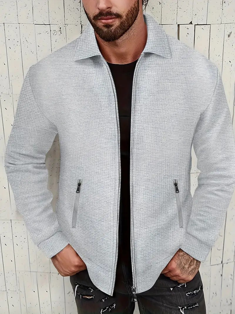 RetroZip – Vintage-Jacke mit Reißverschluss für Herren