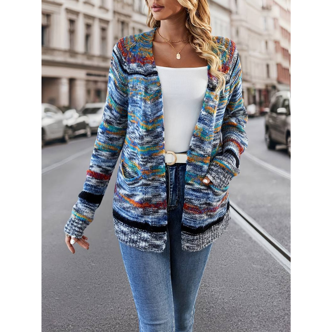 Jessie | Damen Bunte Strickjacken | Lässig