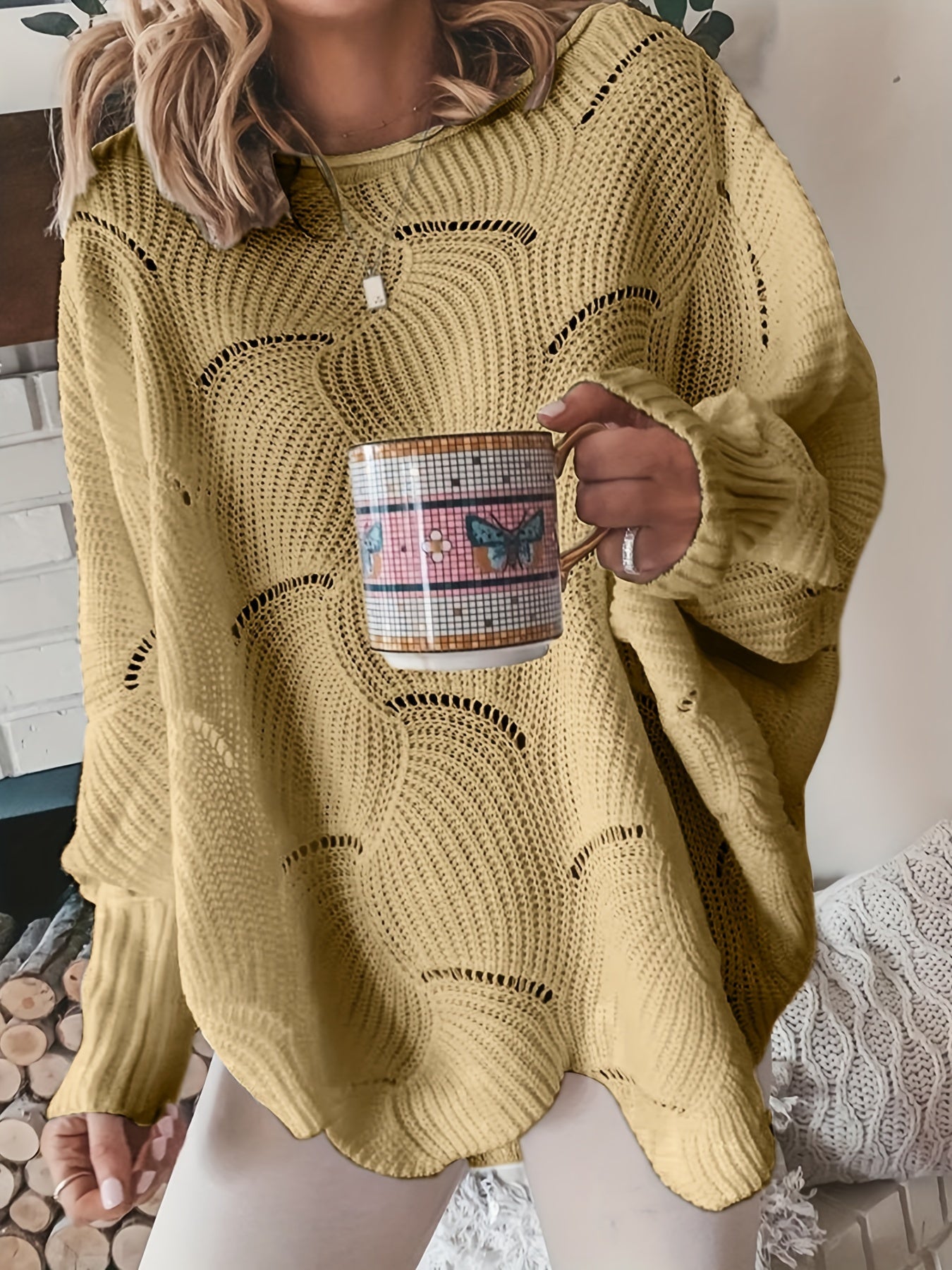 Vienne - Pullover mit Rundhalsausschnitt