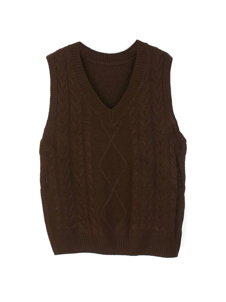 Stellar | Damen Klassisch-Schick-Strick Weste | Winter