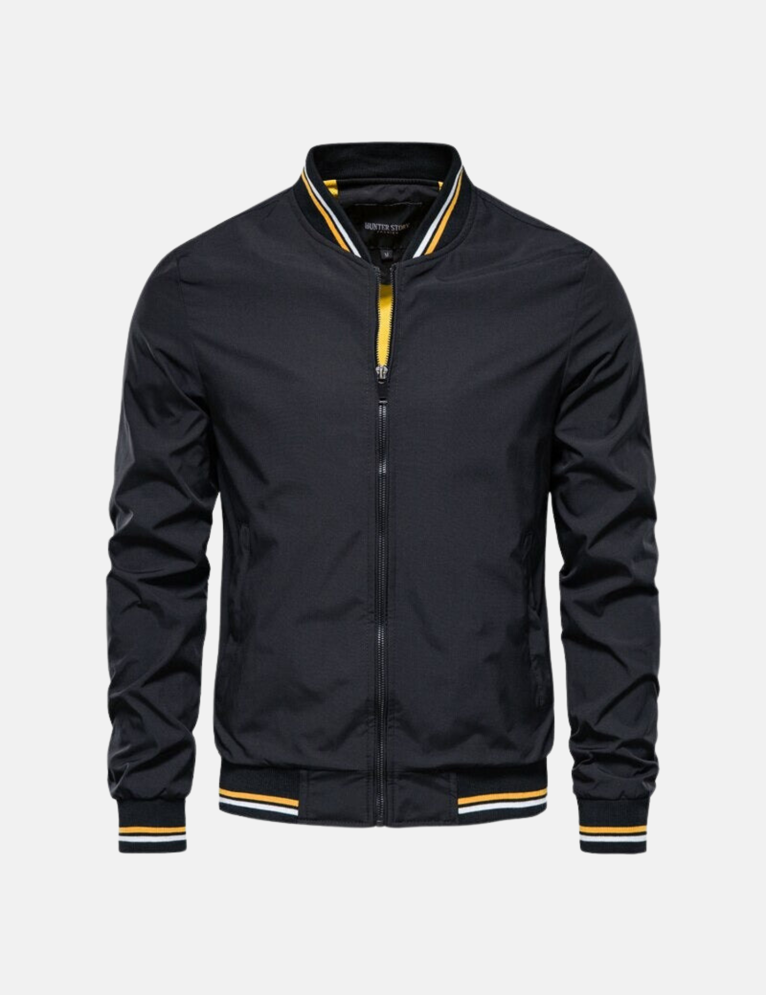 KontrastBomber – Stylische Bomberjacke mit kontrastierenden Details