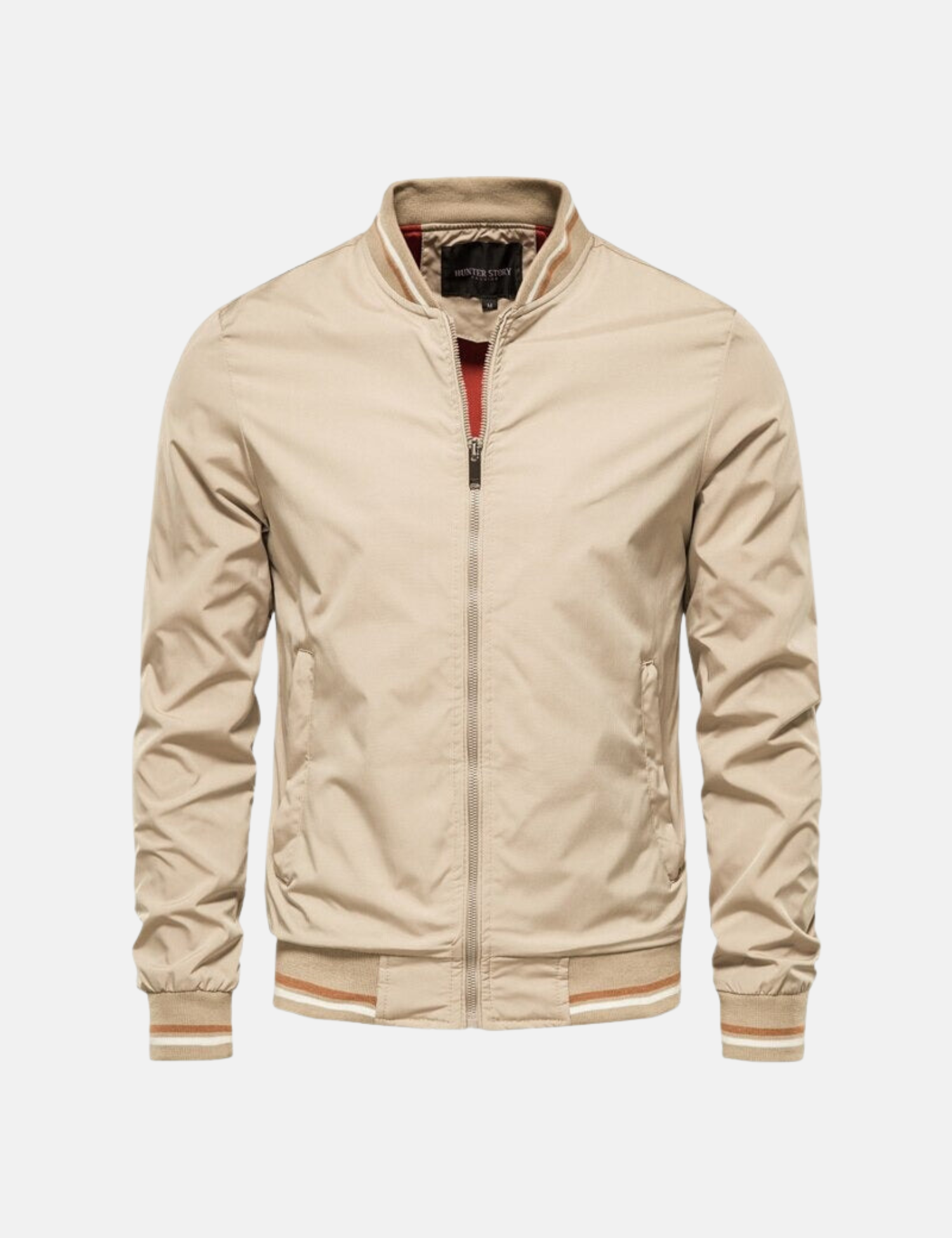 KontrastBomber – Stylische Bomberjacke mit kontrastierenden Details