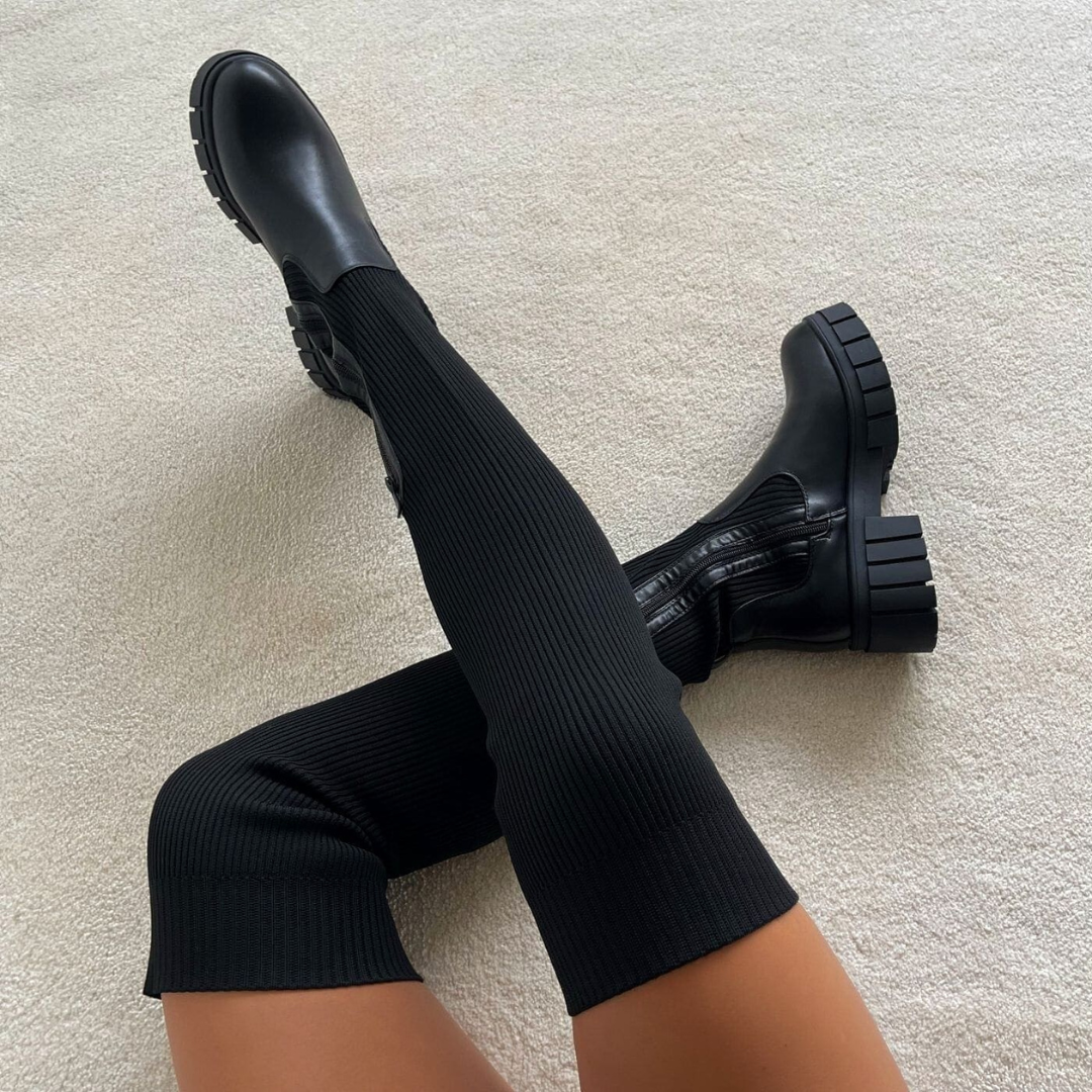 Katelyn | Damen Thermo-Stiefeletten | Keil