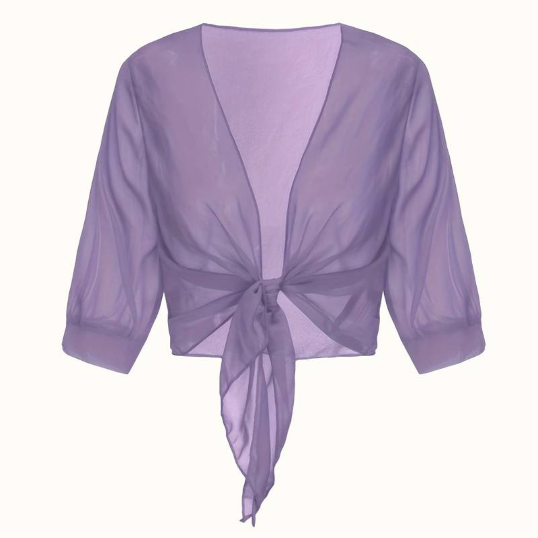 Avayah | Damen Kurzer Bluse | Stricken