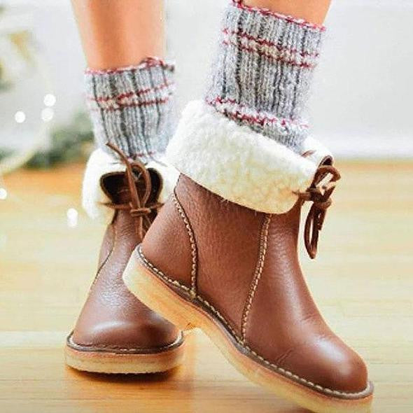 Michaella | Damen Stylische Winter Stiefel | Bequem