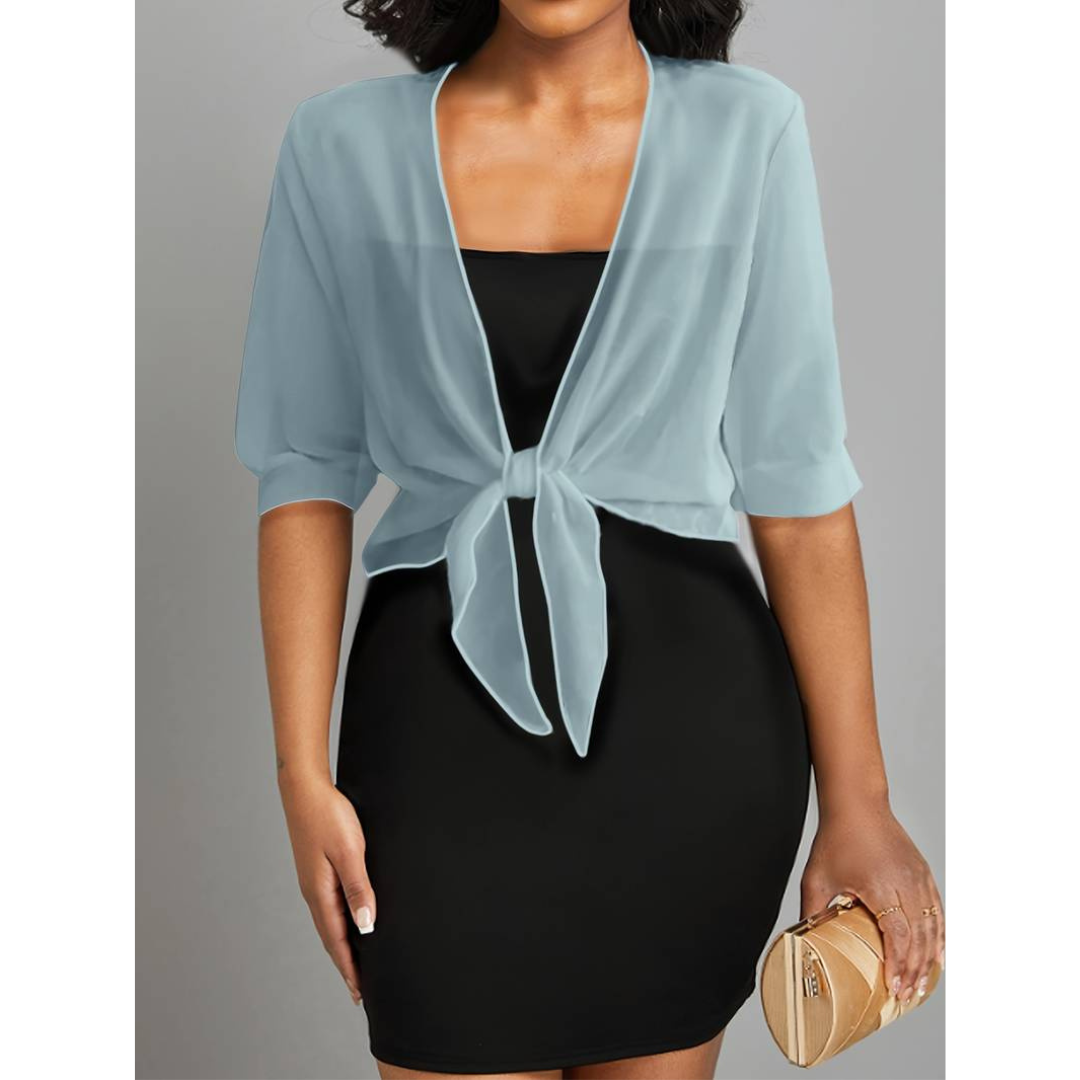 Avayah | Damen Kurzer Bluse | Stricken