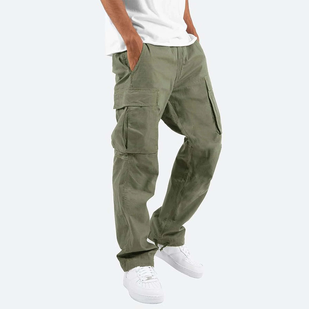 Reigner | Herren Lässig Cargo Hose | Übergroßes Bein