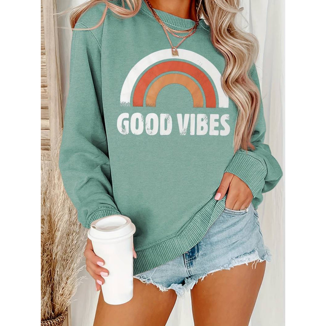 Malyn | Damen Rundhals Sweatshirt | Übergröße