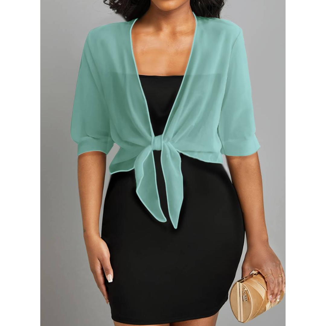Avayah | Damen Kurzer Bluse | Stricken