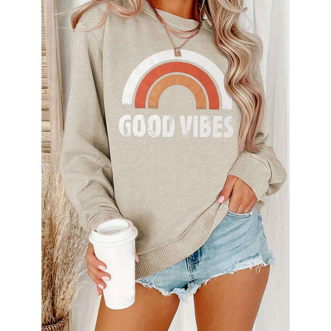 Malyn | Damen Rundhals Sweatshirt | Übergröße