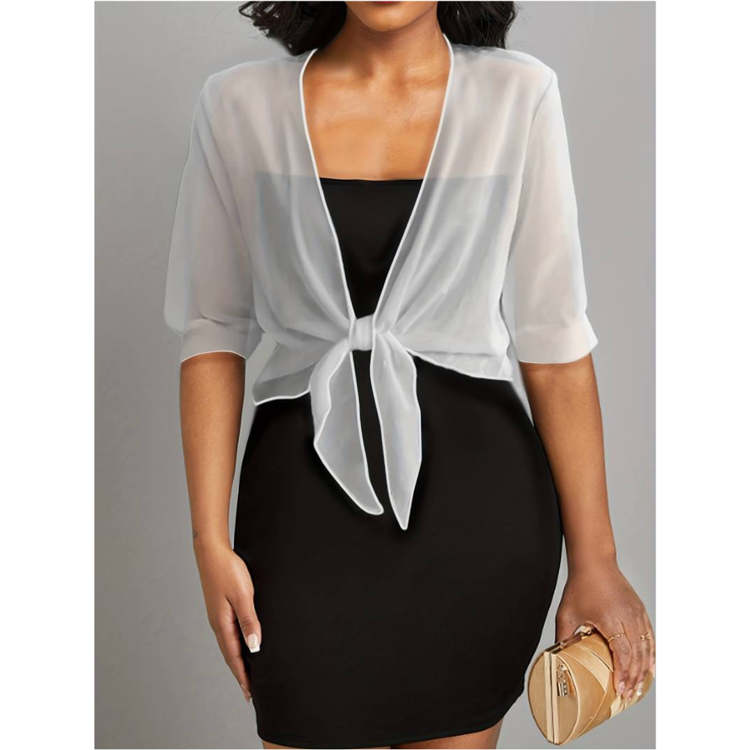 Avayah | Damen Kurzer Bluse | Stricken