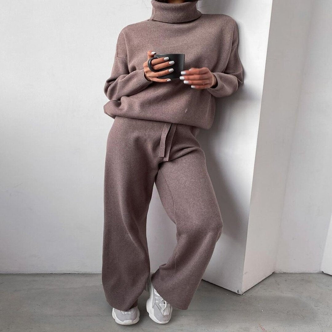 Sevyn | Damen Pullover Und Hose Satz | Zweiteilig