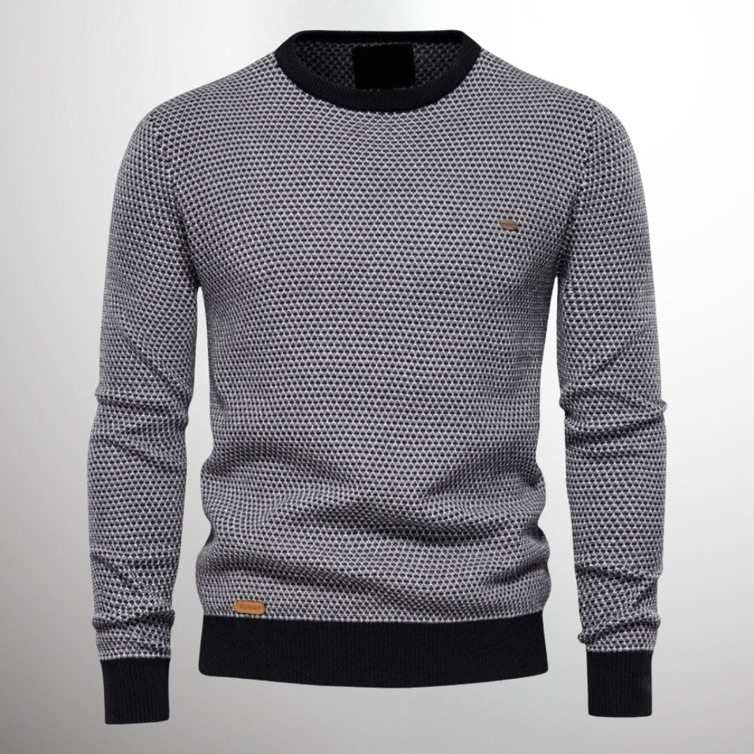 Betinon | Herren Lässiger Strick Pullover | Warme