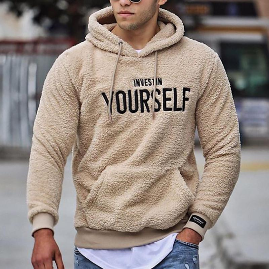 Jeremiah | Herren Lässiger Weich Kapuzenpulli | Warme