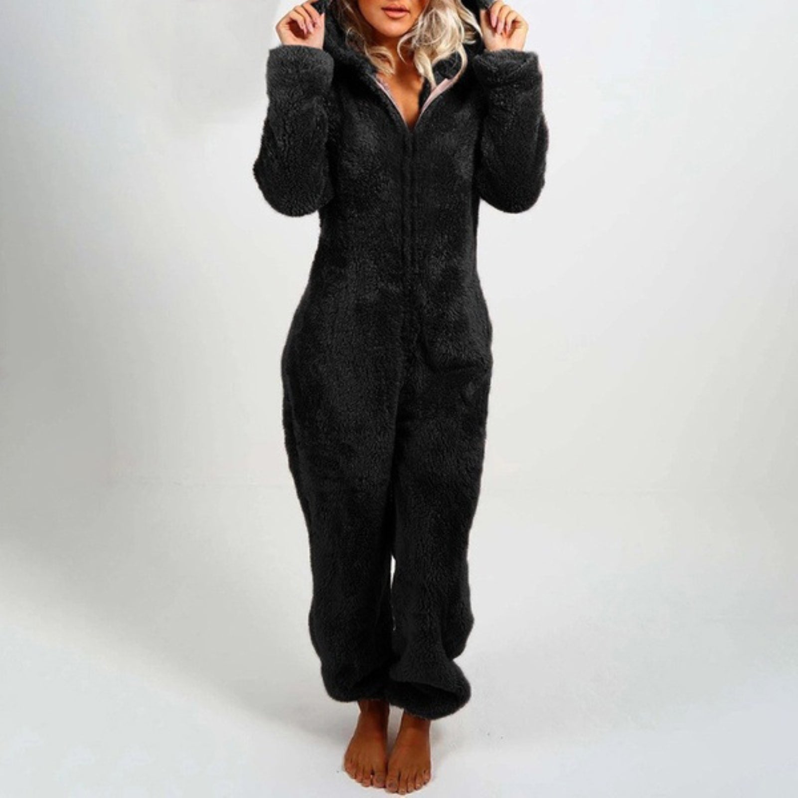 Libby | Warmer Kapuzenpulli Voller Anzug