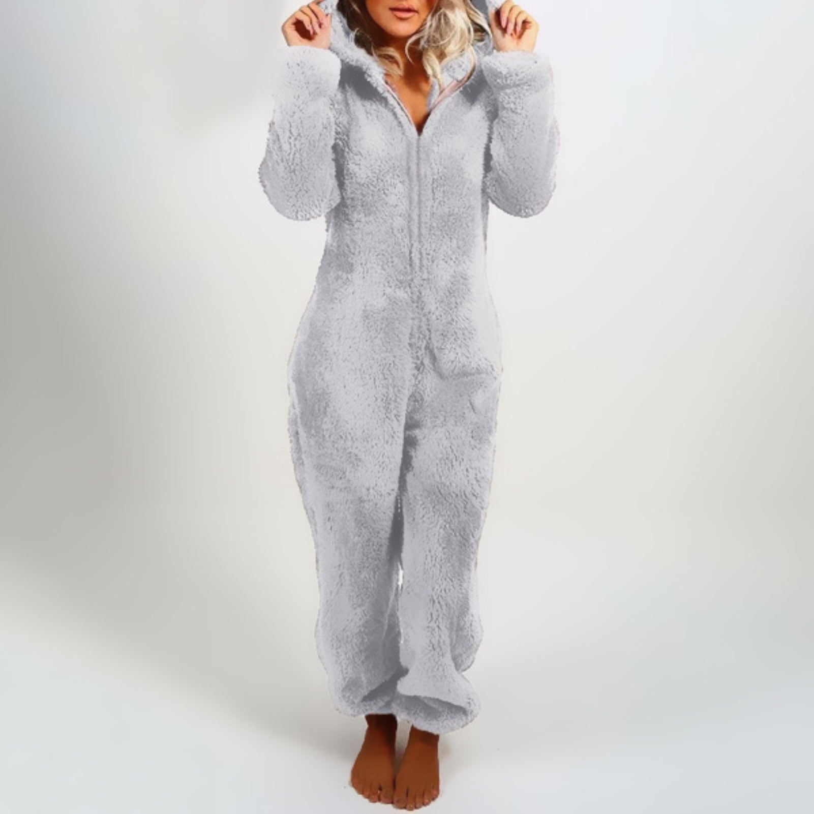 Libby | Warmer Kapuzenpulli Voller Anzug
