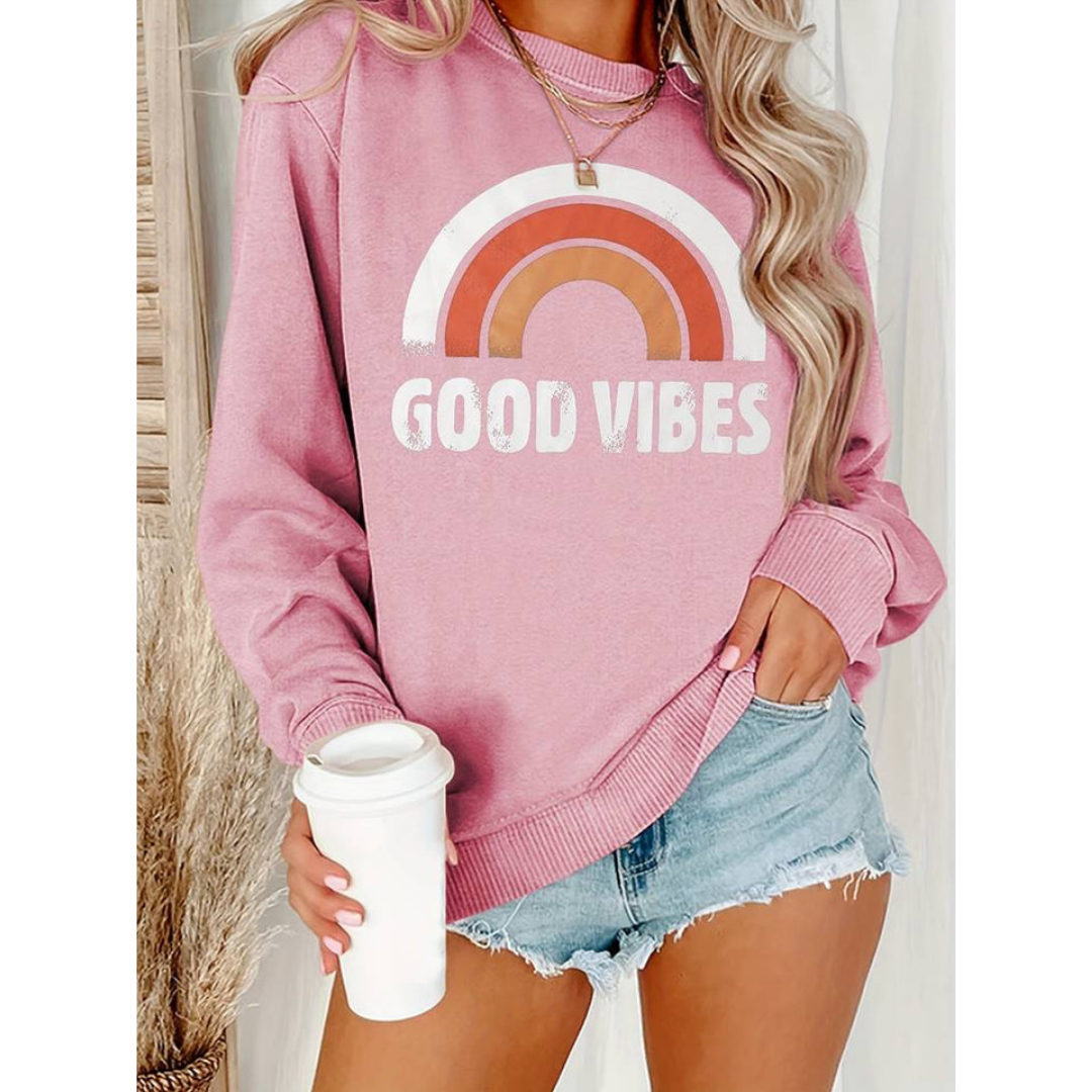 Malyn | Damen Rundhals Sweatshirt | Übergröße