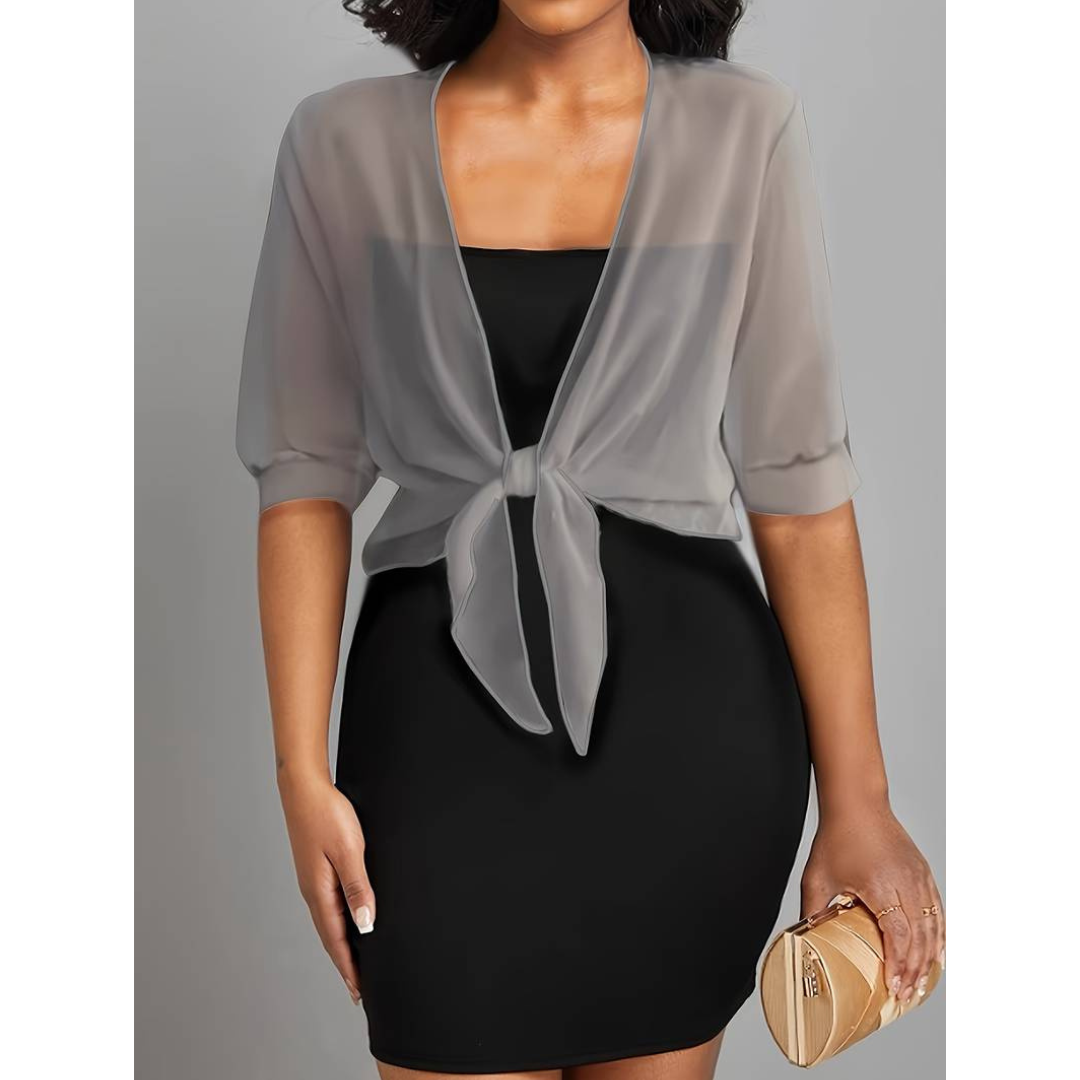 Avayah | Damen Kurzer Bluse | Stricken