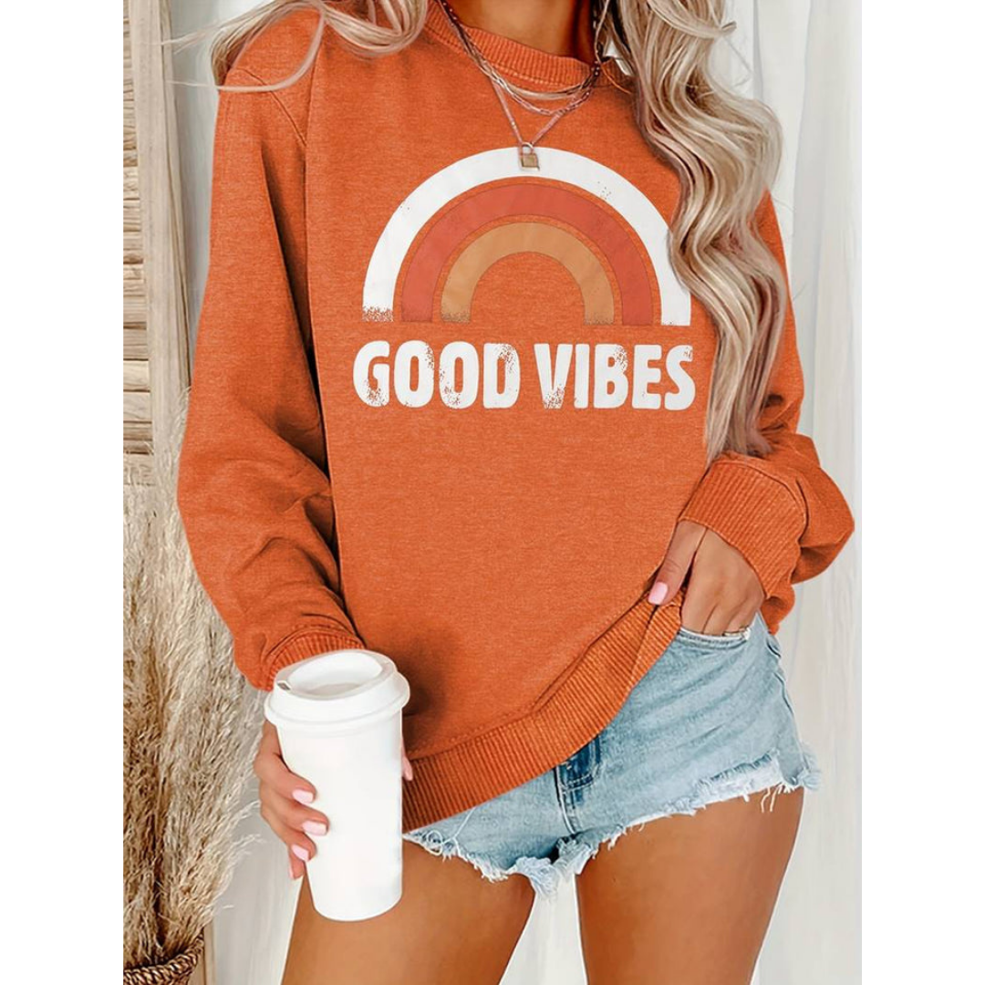 Malyn | Damen Rundhals Sweatshirt | Übergröße