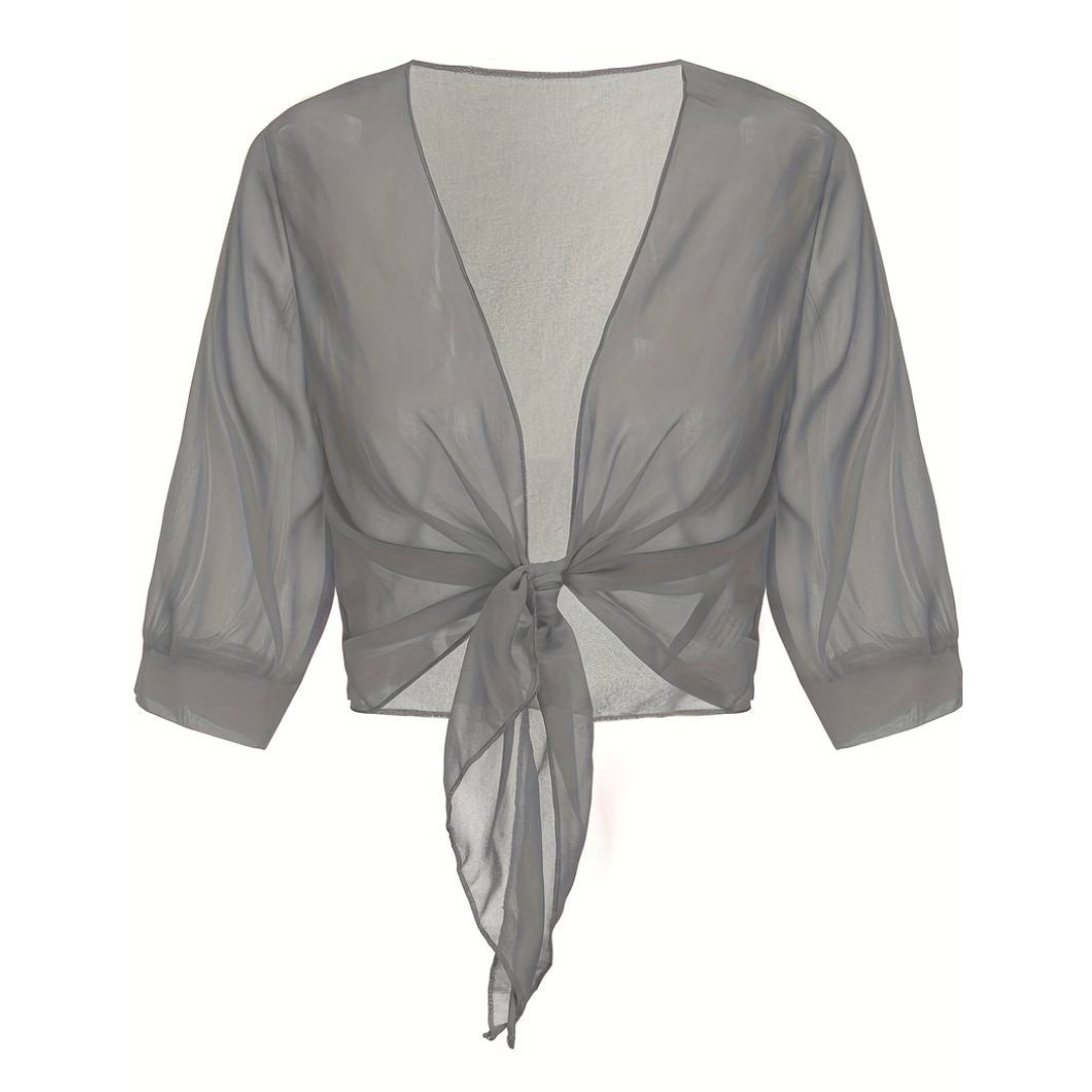 Avayah | Damen Kurzer Bluse | Stricken