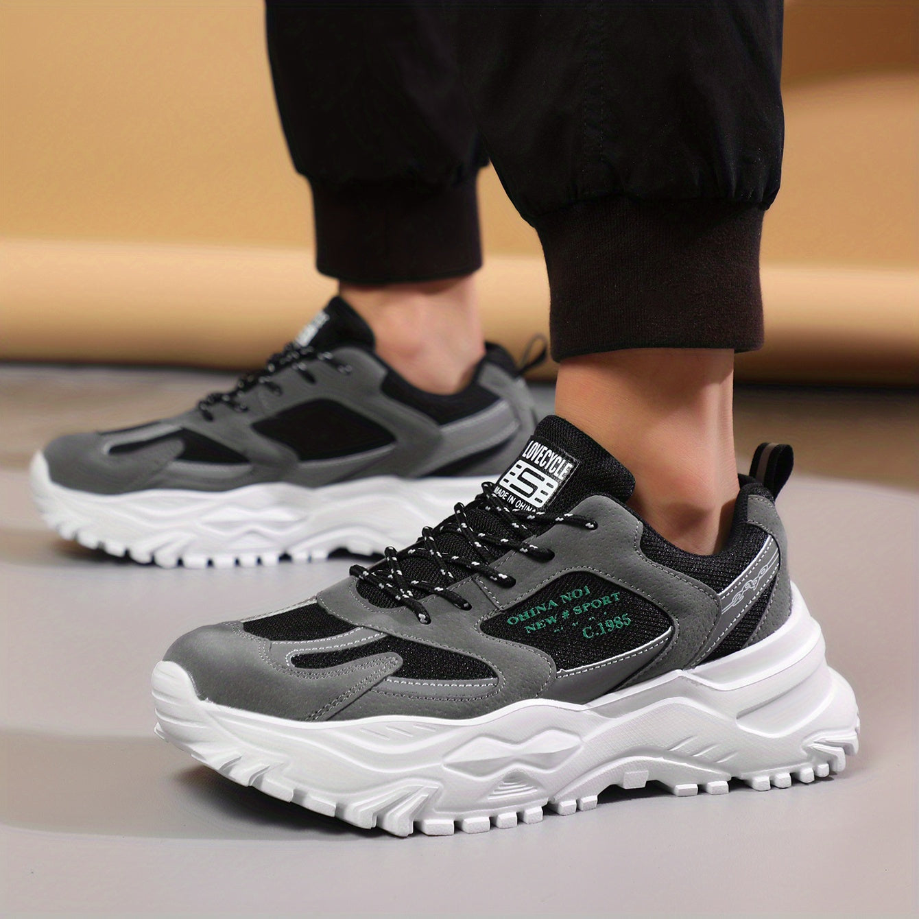 ChunkyStep – Modische Chunky Sneakers für Männer