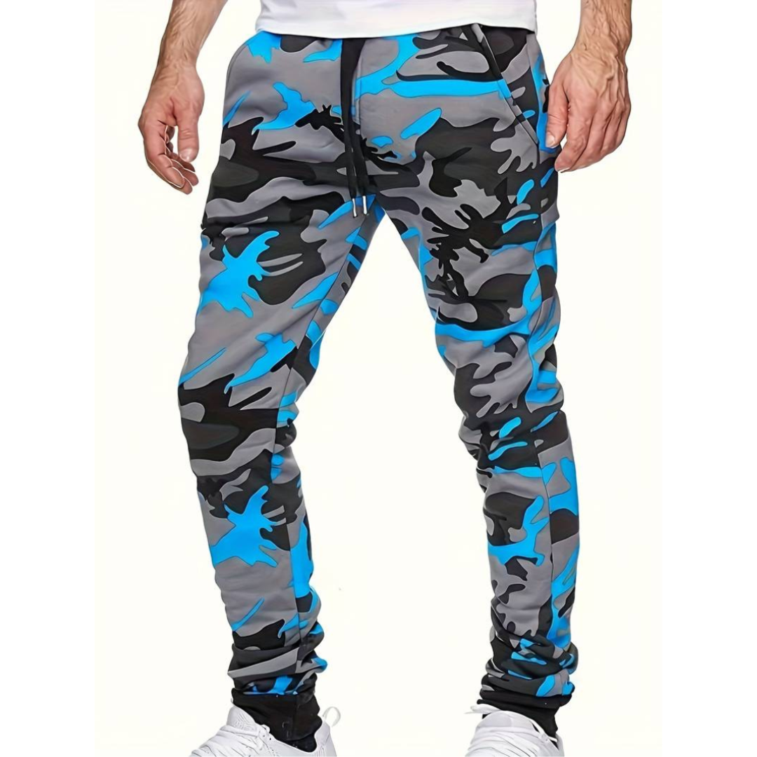 Alfredo | Herren Lässige Jogger Hose | Tarnung