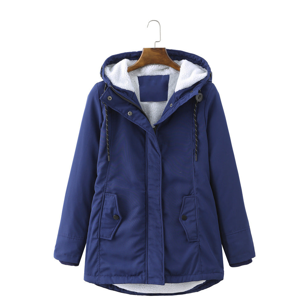 Fit Größe Winterjacke mit Kälteschutz Materialien
