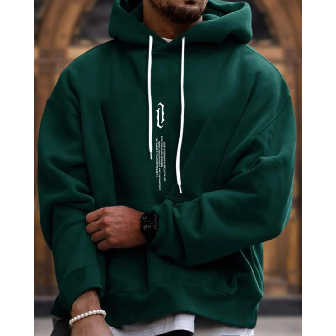 Maxton | Herren Lässig Kapuzenpulli | Warme