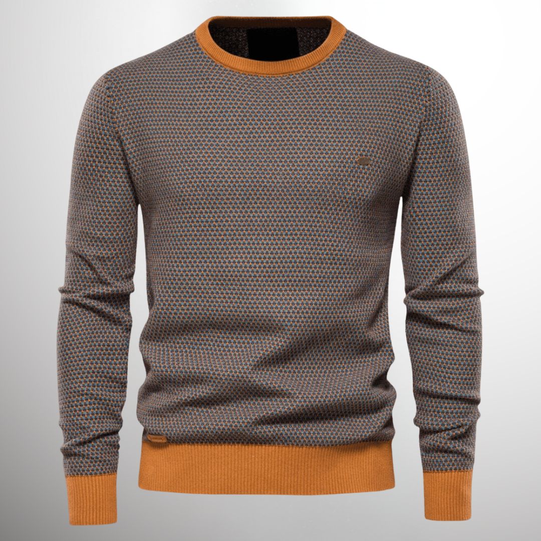 Betinon | Herren Lässiger Strick Pullover | Warme