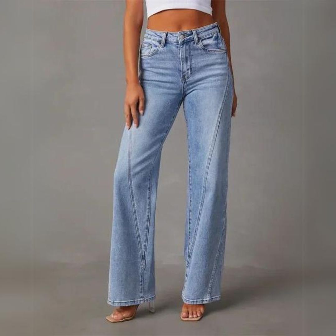 Siena | Damen Gerader Schnitt Hosen | Lässig