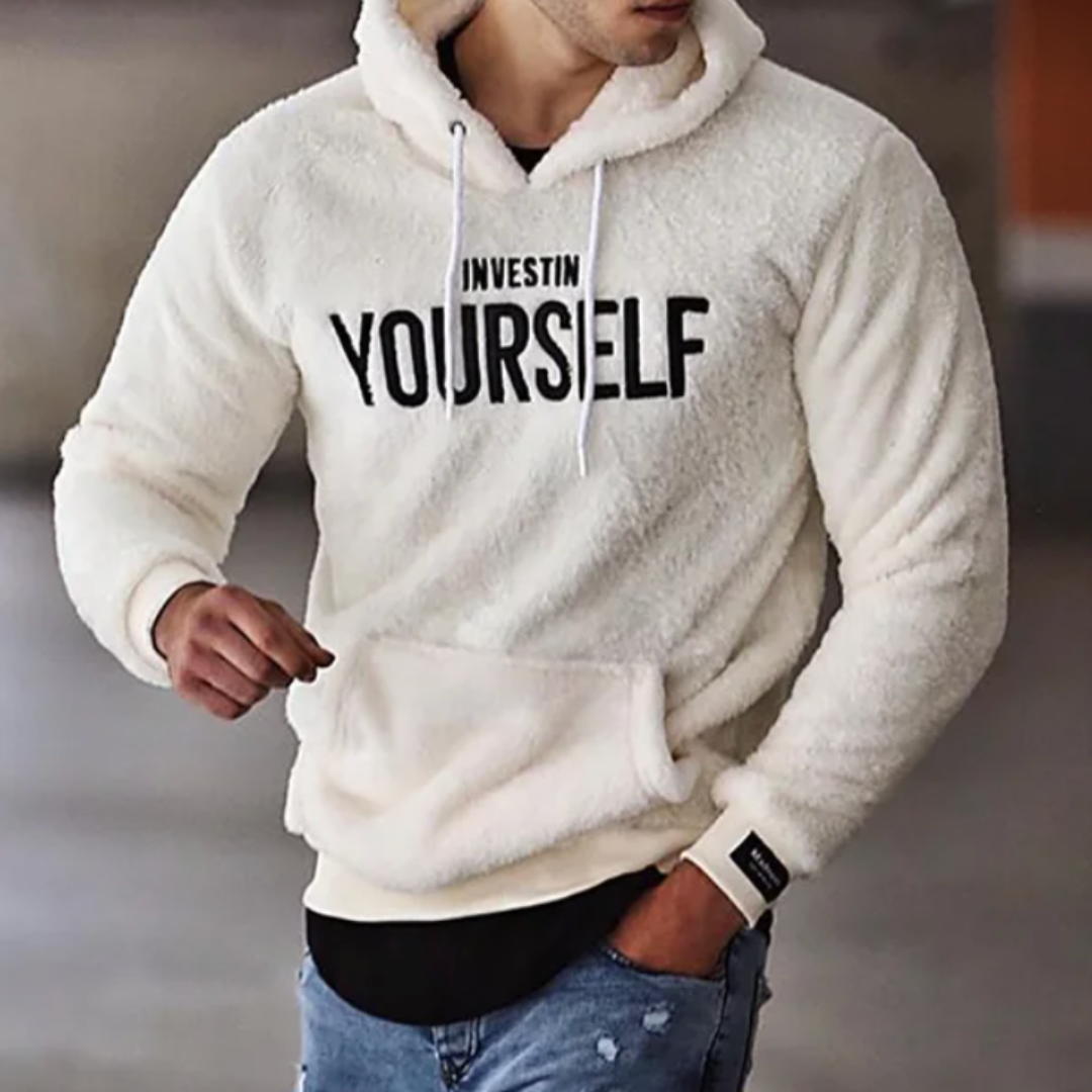 Jeremiah | Herren Lässiger Weich Kapuzenpulli | Warme