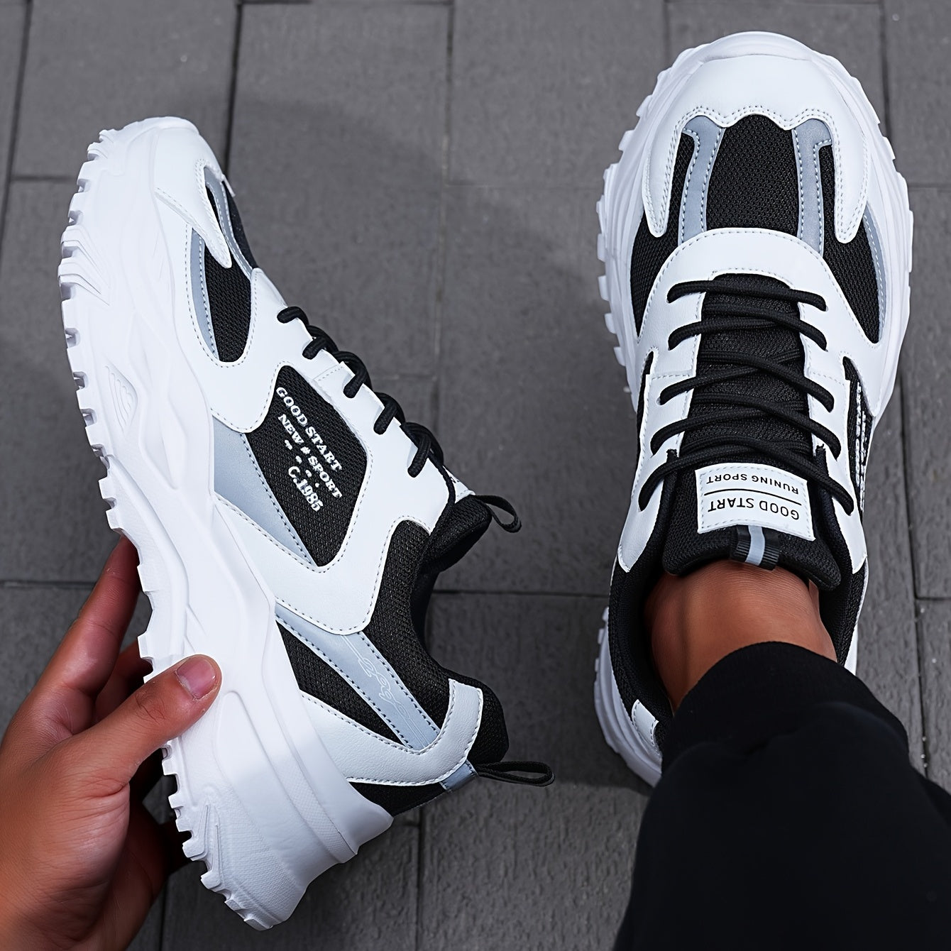 ChunkyStep – Modische Chunky Sneakers für Männer