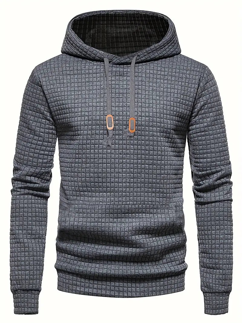 Moon | Herren Elegantes Winter  Kapuzenpulli | Langarm