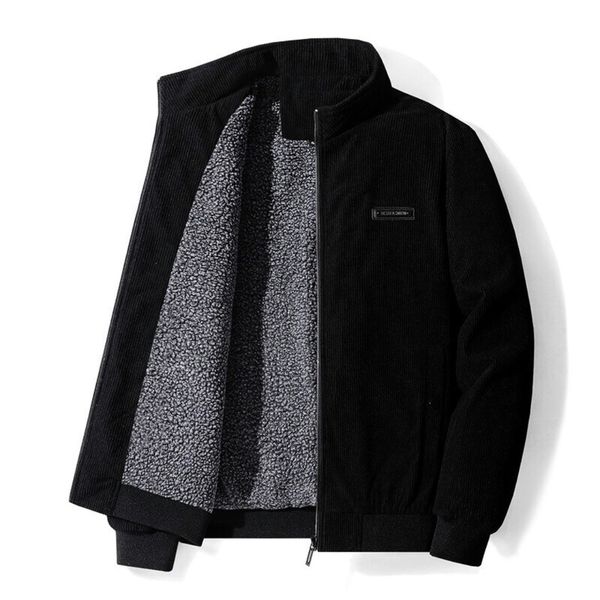 Herren Retro-Winter-Sherpa-Jacke - EisGlanz
