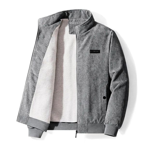 Herren Retro-Winter-Sherpa-Jacke - EisGlanz