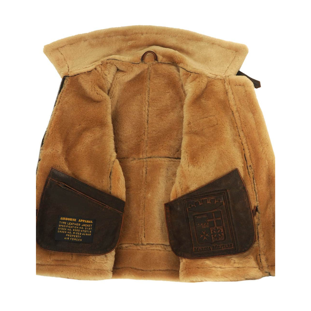 Klassische Herren-Fliegerjacke - verbinden Sie Wärme und Eleganz